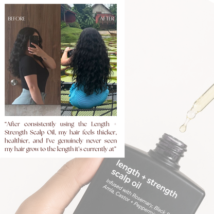 Length + Strength Scalp Oil