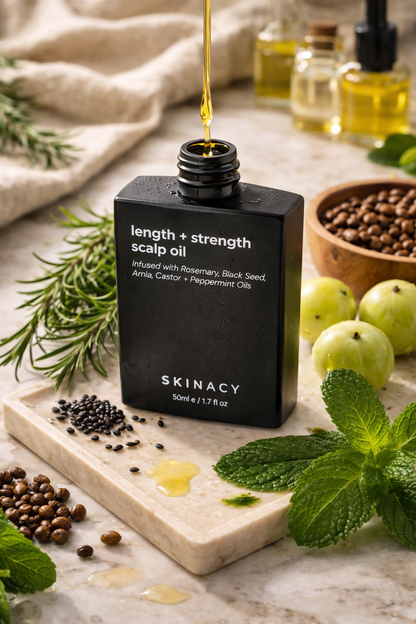 Length + Strength Scalp Oil