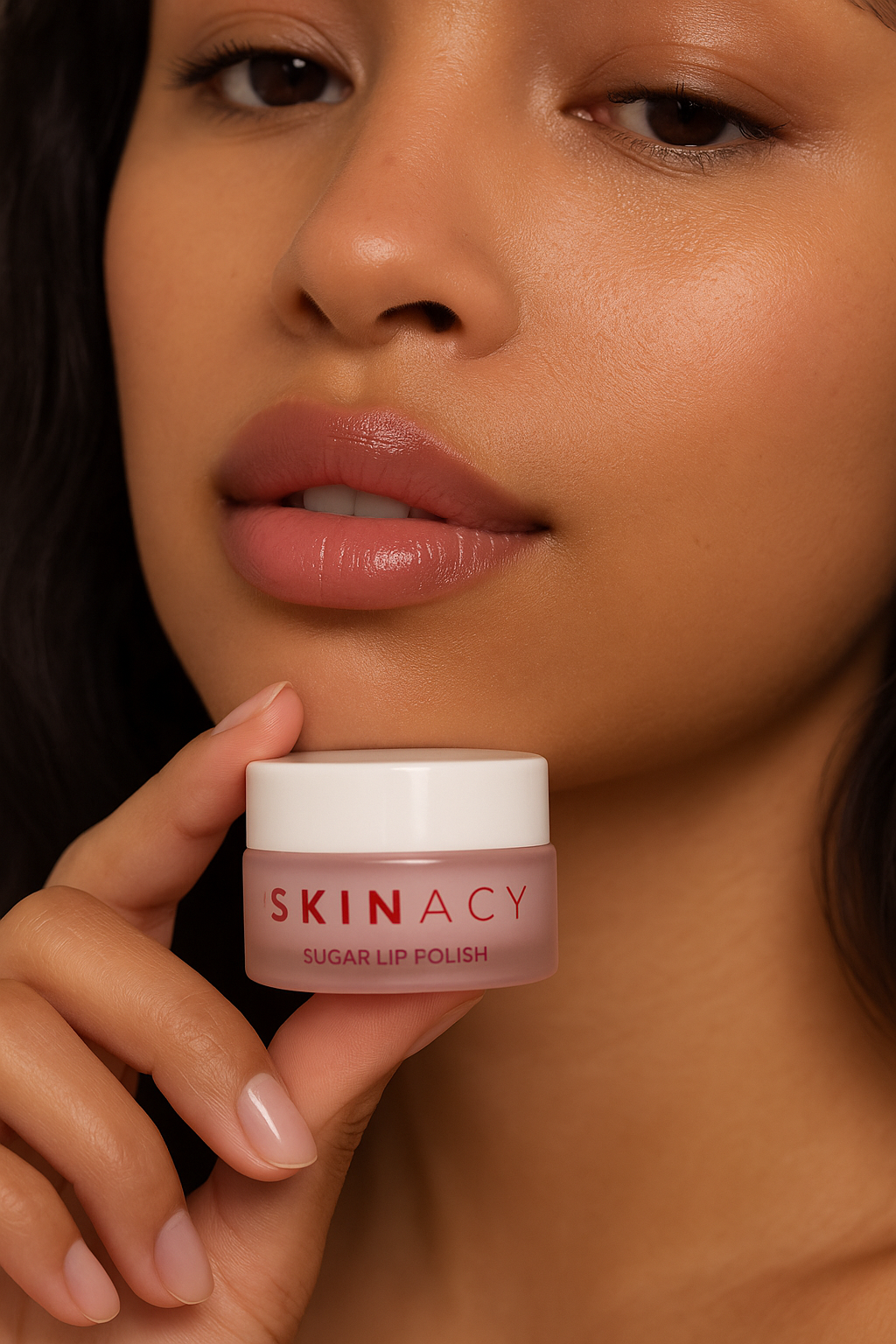 Vitamin C and royal jelly ingredients in Skinacy Sugar Lip Polish
